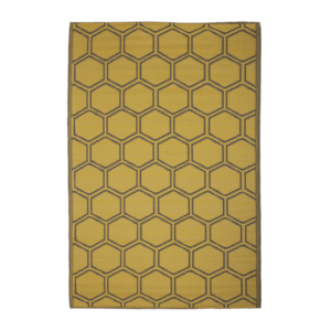 Honeycomb garden carpet