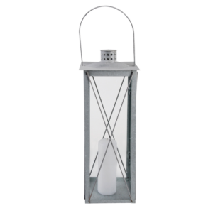 Old zinc lantern 50cm