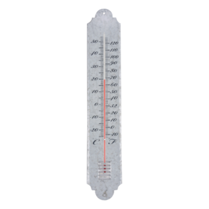 Old zinc thermometer 50cm