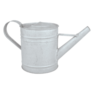 Old zinc watering can 0,75 lt