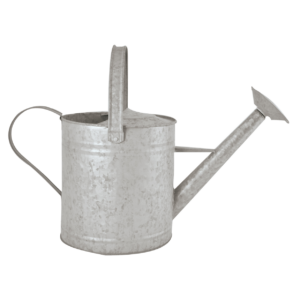 Old zinc watering can 6,5 lt