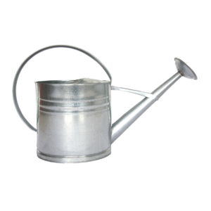 Zinc oval watering can L