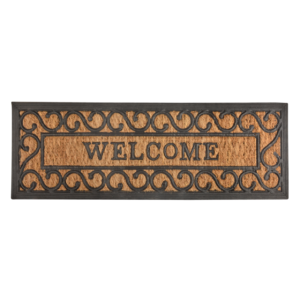 Rubber doormat/coir welcome