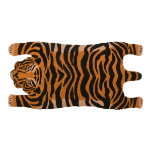 Doormat coir tiger