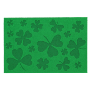 Doormat relief clover