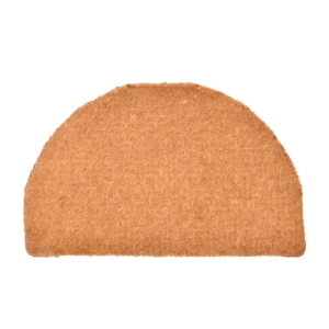 Doormat coir extra thick half round