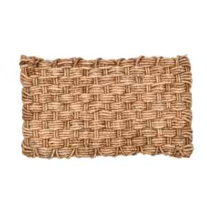 Jute doormat Dutch weave fourfold