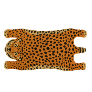 Coir doormat cheetah