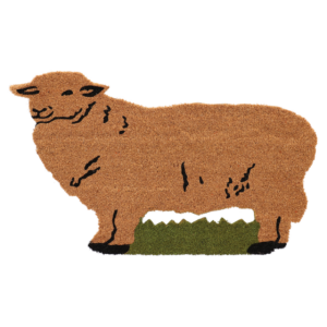 Doormat coir sheep