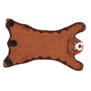 Doormat coir bear