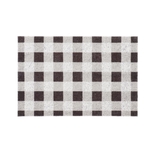 Layered doormat checked pattern