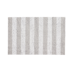 Layered doormat vertical stripes