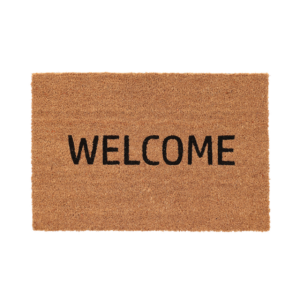 Doormat coir “welcome”