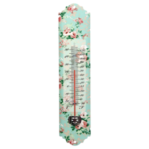 Rose print thermometer