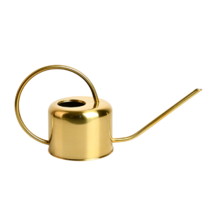 Watering can gold