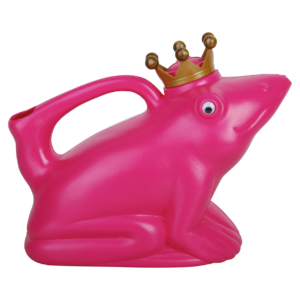 Watering can Frog king pink