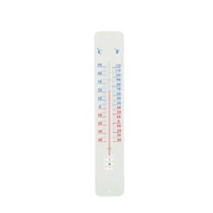 Thermometer on wallplate 45cm