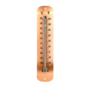 Thermometer copperplated