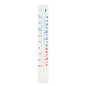 Thermometer on wallplate 90 cm