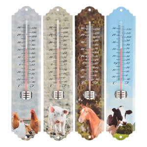 Thermometer farm animals ass.