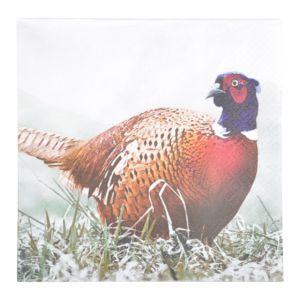 Paper Napkins pheasant 33x33cm