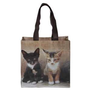 Shopping bag kittens S