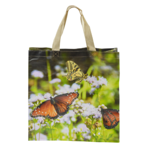 Shopping bag butterflies