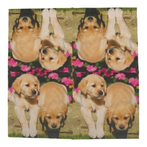 Paper napkins puppiesÿ 33x33cm