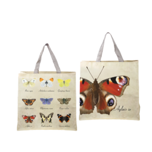 Shopping bag butterflies